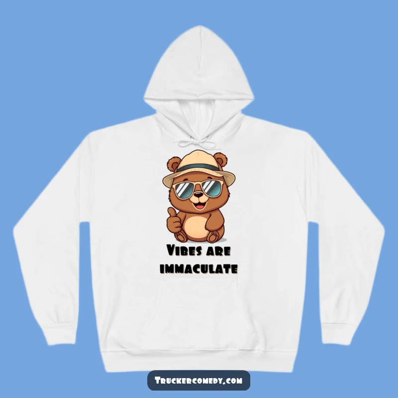 Cozy Up to Cool: Funny Bear Hoodie, Your New Favorite Funny Gift